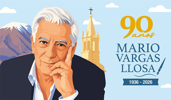 MINCUL conmemora los 90 años del natalicio de Mario Vargas Llosa con actividades culturales gratuitas