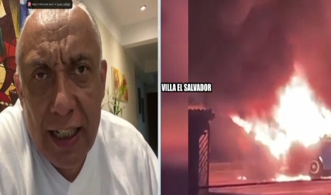 Martín Ojeda denuncia nueva ola de ataques contra buses y exige acciones urgentes del Ministerio del Interior