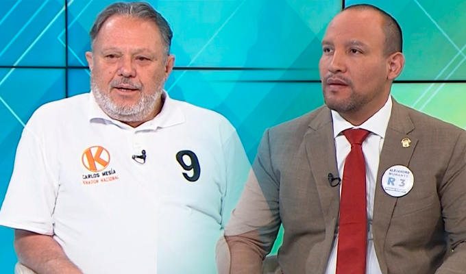 Alejandro Muñante y Carlos Mesía debaten sobre el sistema de justicia en Perú