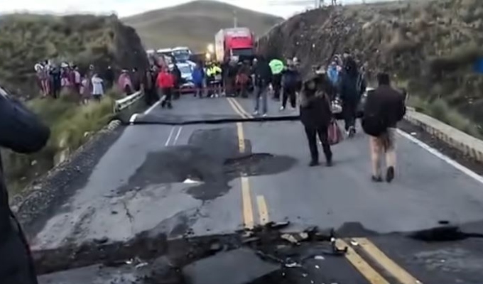 Áncash: caída del puente Sahuay deja un muerto y tres heridos