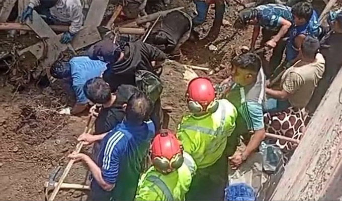 Al menos tres muertos y cinco heridos de consideración deja deslizamiento de tierra en La Libertad