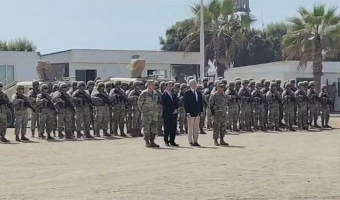 Presidente chileno llega a Arica para supervisar acciones que eviten el ingreso de migrantes ilegales