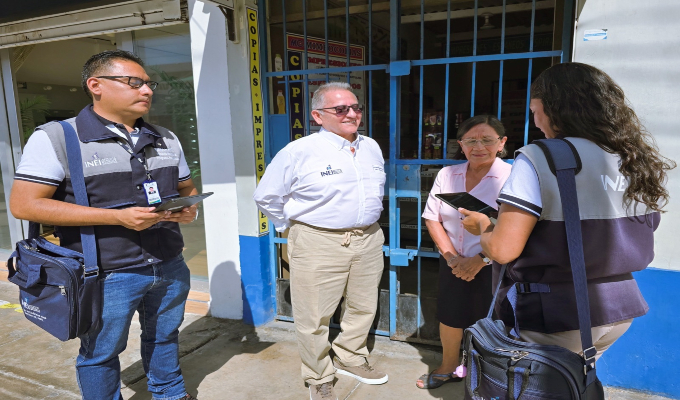 INEI inicia recolección de datos en Chimbote: hogares serán clave para mejorar la calidad de vida