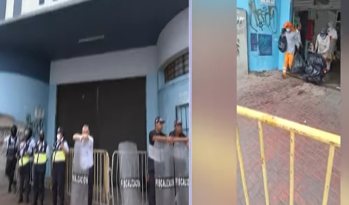 Comerciantes denuncian que municipalidad arrojó mercadería durante limpieza sin previo aviso