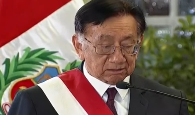 Presidente José María Balcázar tomó juramento a nuevo Gabinete liderado por Luis Arroyo Sánchez