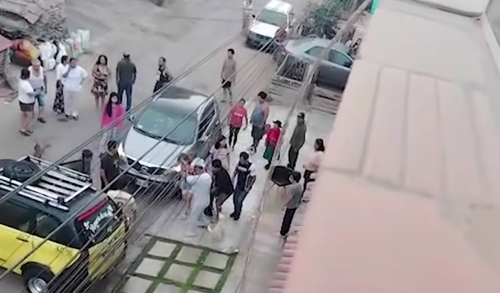 SJM: balean a padre de familia que esperaba a su hija para llevarla a la universidad