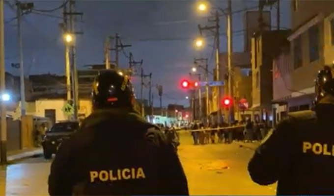 Callao: menor de 14 años fue asesinado a balazos a una cuadra del complejo policial Alipio Ponce