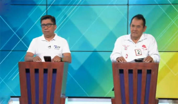 Candidatos a la Cámara de Diputados, Eduardo Sánchez y Juan Mancco, debaten sobre las “leyes procrimen”