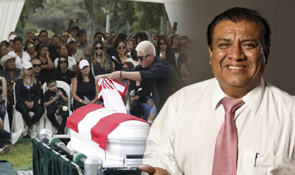 Entre lágrimas, amigos y familiares despidieron a Manolo Rojas en su último adiós