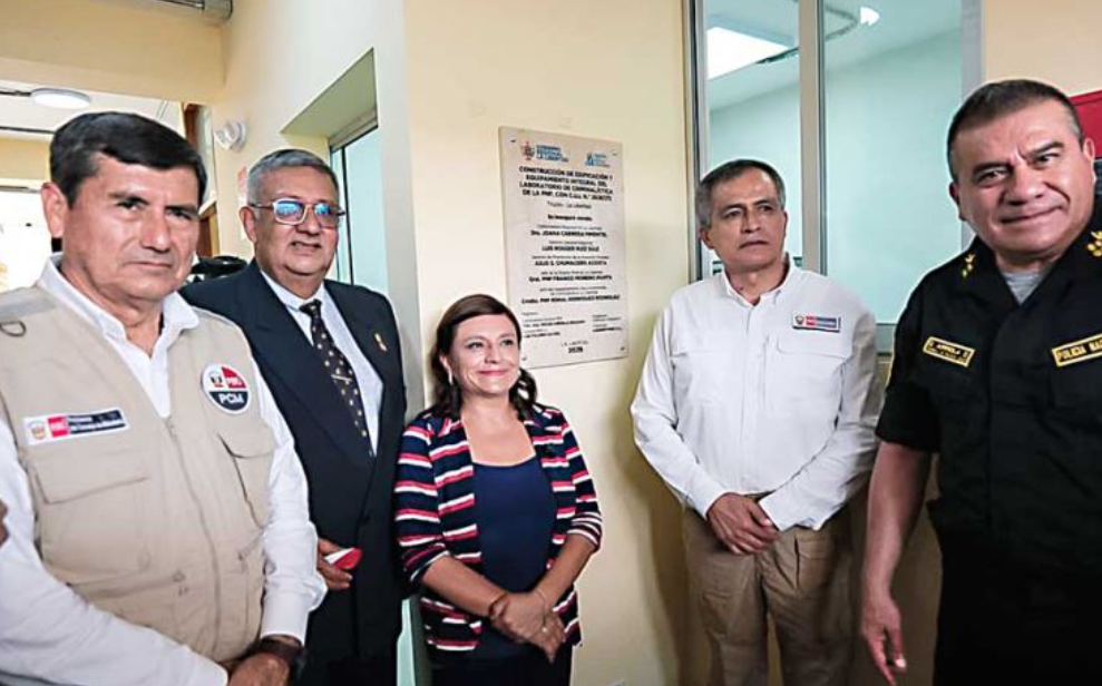 Trujillo: inauguran moderno laboratorio de criminalística
