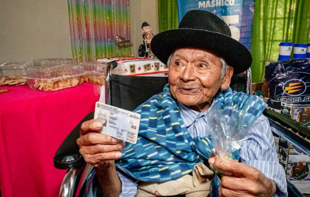 Fallece “Mashico”, el hombre más longevo del Perú, a pocos días de cumplir 126 años