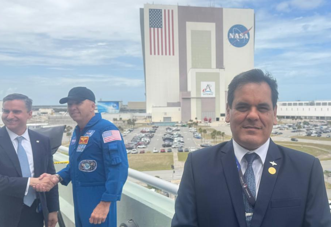 Peruano participa en histórica misión a la Luna