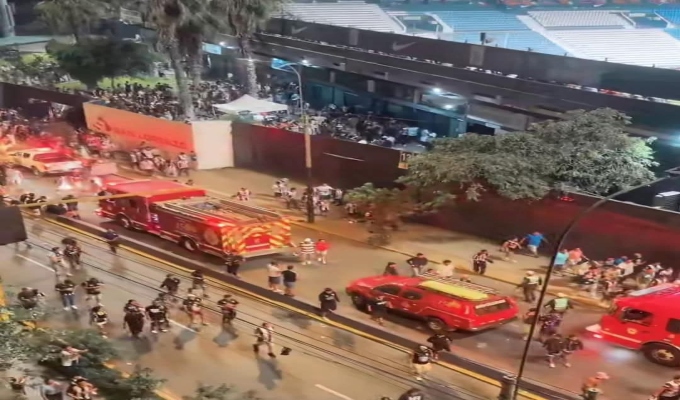 Tragedia en Matute: reportan un muerto y decenas de heridos antes del clásico