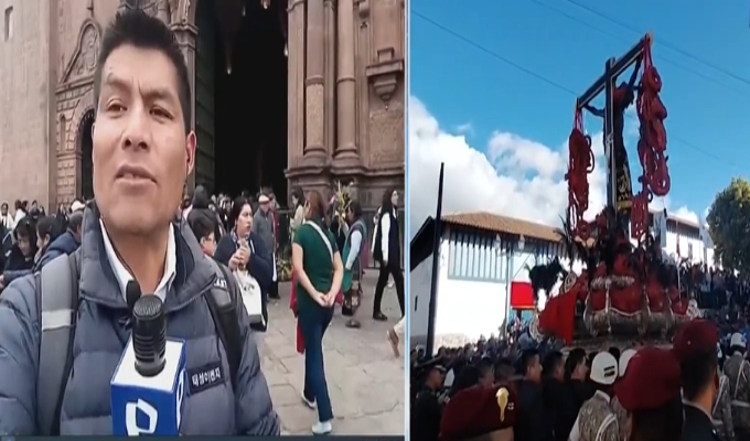 Cusco celebra el Domingo de Resurrección con masiva participación de fieles y turistas
