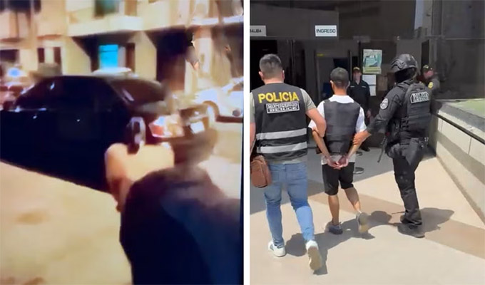 Detienen a dos extranjeros en el Callao: extorsionaban a transportistas y comerciantes