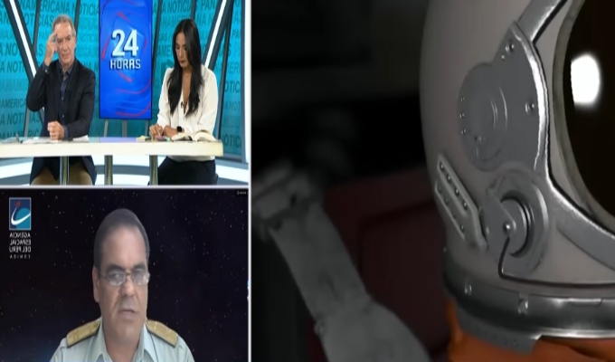 Jefe de Conida destaca histórica misión espacial y proyección de bases en la Luna