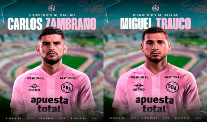 Sport Boys anunció los fichajes de Carlos Zambrano y Miguel Trauco