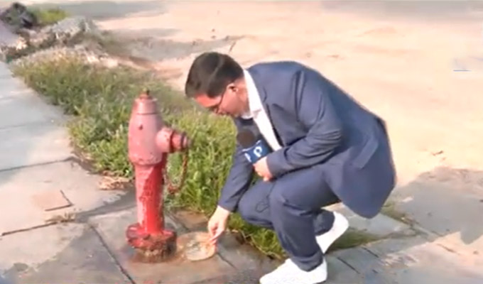 Hidrante malogrado frente a bomberos del Callao: miles de litros de agua se pierden al día