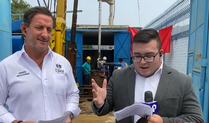 Inauguran pozo en Manchay que abastecerá de agua potable a más de 235 mil vecinos