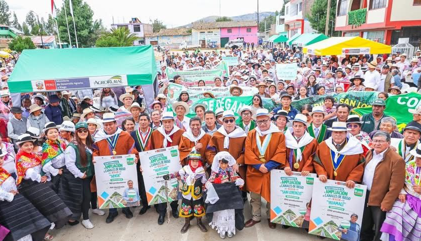 Gobierno destina más de S/ 35 millones para mejorar acceso y uso de agua en Junín