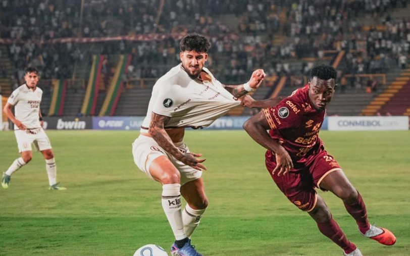 Universitario rescató valioso empate ante Deportes Tolima en su debut en la Copa Libertadores