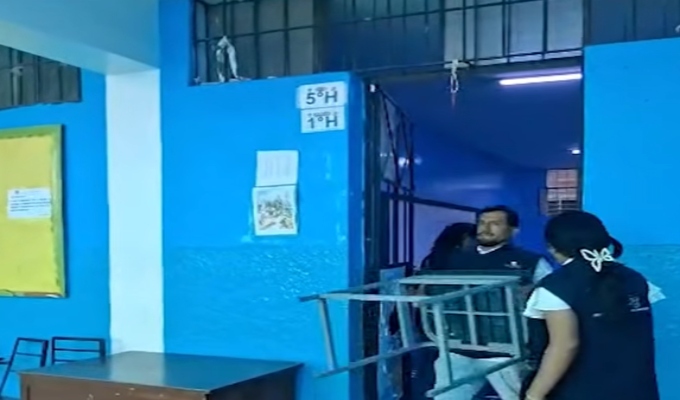 ONPE inspecciona local donde votará el presidente en funciones en Chiclayo