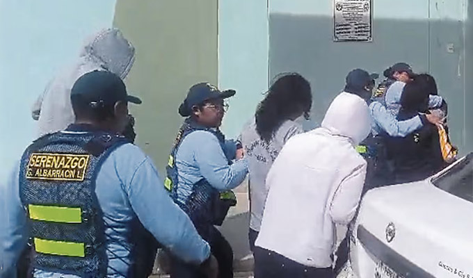 Escolares en estado de ebriedad fueron intervenidos en Tacna: menores se enfrenaron a los serenos