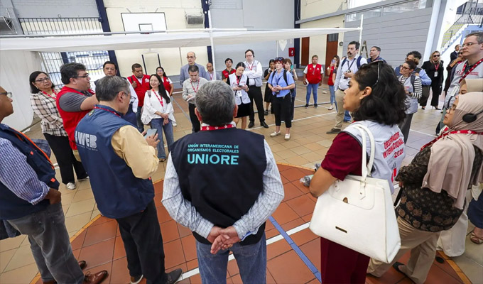 Elecciones 2026: observadores electorales recorrieron distintos locales de votación en Lima