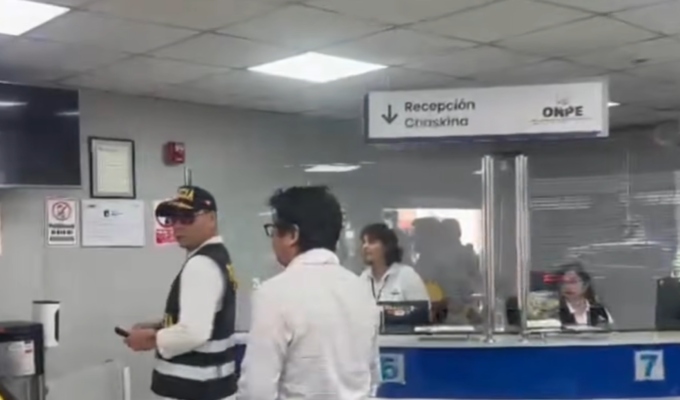 Elecciones 2026: PNP y Fiscalía realizan diligencias en la ONPE por retraso en material electoral