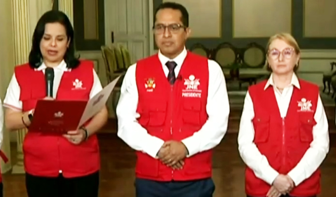 Pleno del JNE dispuso continuar votaciones este lunes 13 de abril