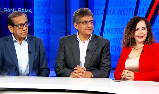 Jorge del Castillo, Juan Sheput y Rosa Bartra analizan el desarrollo de las elecciones