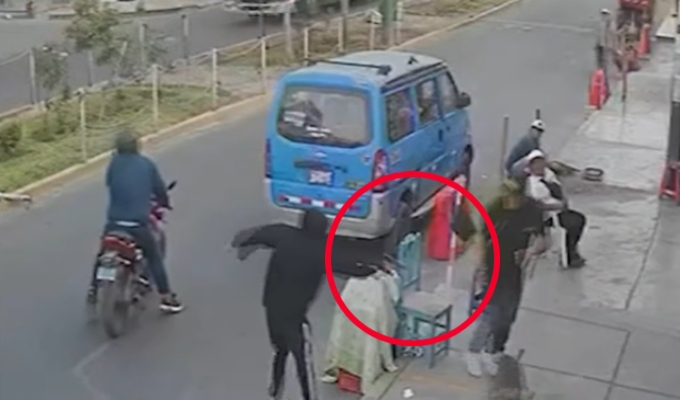 Terror en SJL: delincuentes balean a vigilante de mercado y dejan mensaje extorsivo