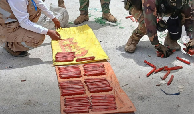 Incautan más de 4,200 explosivos en La Libertad: material sería para bandas dedicadas a la extorsión