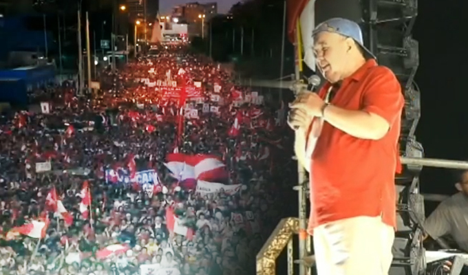 “Gran marcha por la democracia” congrega a miles de ciudadanos: Rafael López Aliaga encabezó movilización