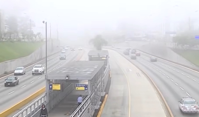 Lima registra descenso de temperatura y aumento de nubosidad, según Senamhi