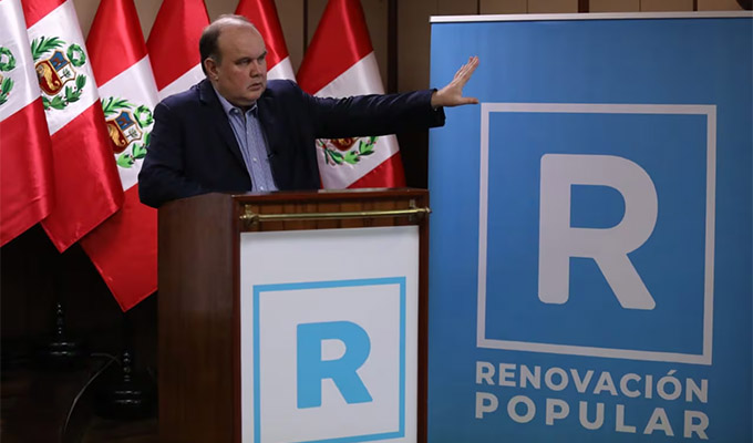 Renovación Popular pide a partidos políticos actuar como un frente unido ante el conteo de votos