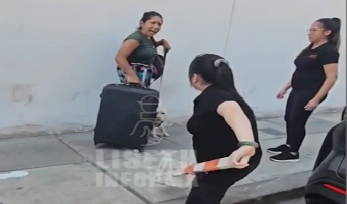 Jesús María: mujer acusada de no pagar la cuenta casi es golpeada con concreto