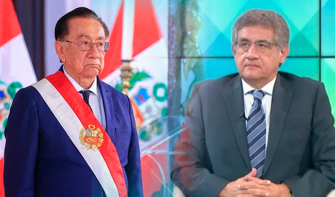 Juan Sheput arremete contra José María Balcázar por crisis en el Poder Ejecutivo