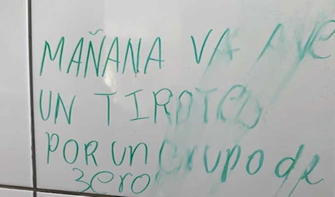 Amenaza de tiroteo genera alarma en colegio de Sullana
