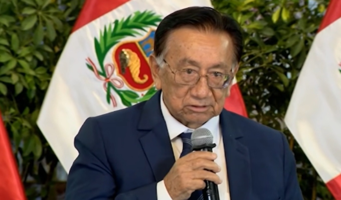 Impulsan moción de censura contra José María Balcázar en el Congreso