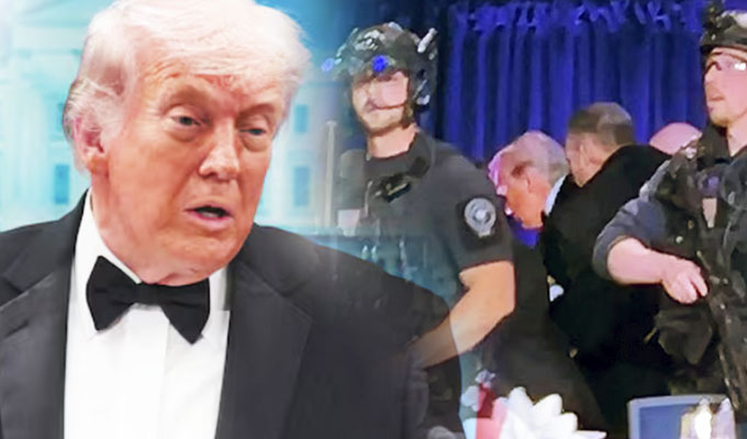 Servicio Secreto evacúa a Trump por atentado: presidente de USA participaba en cena