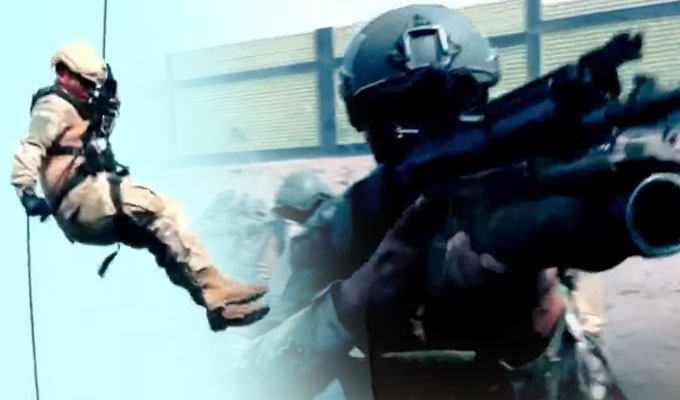 Juegos de guerra: élite de soldados se prepara en la Escuela de Comandos del Ejército