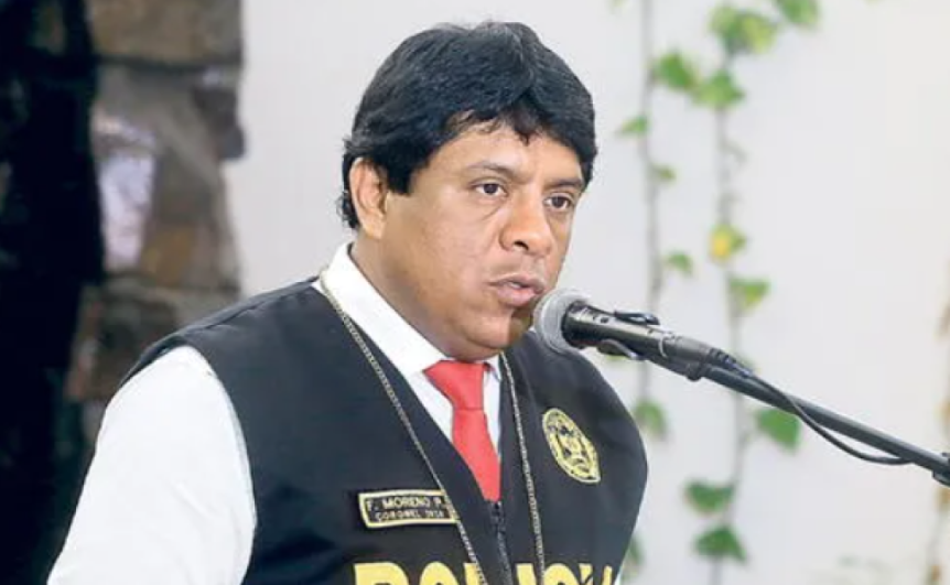 Cambio en la PNP: relevan a Franco Moreno Panta en La Libertad tras solo cuatro meses de gestión