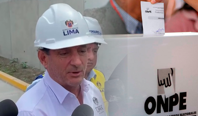 Alcalde de Lima habla de irregularidades en las Elecciones 2026: ¿cuál es su postura?