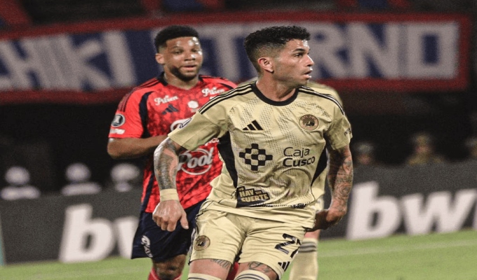 Cusco FC pierde ante Independiente Medellín y continúa sin triunfos en el torneo