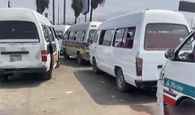 Cinco mafias extorsionan a conductores de combi en San Martín de Porres