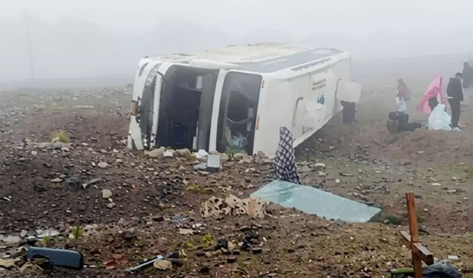 Ayacucho: cuatro muertos y 20 heridos, varios de ellos graves, deja accidente en vía Interoceánica