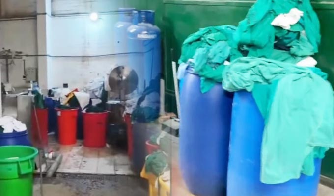 La lavandería infecciosa de EsSalud: indumentaria médica y de pacientes en local clandestino