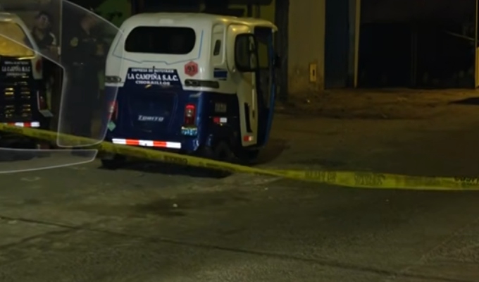 Mototaxista es asesinado a balazos en la puerta de su vivienda en Chorrillos