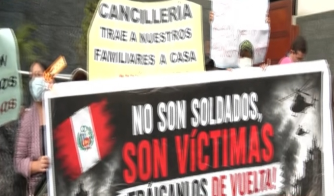 ¡Desesperación total! Familias exigen repatriación de peruanos en Rusia